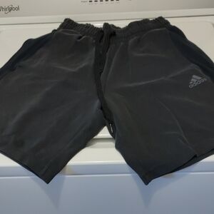 Adidas Men's Charcoal Athletic Shorts Small